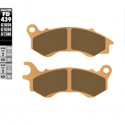 Τακάκια μοτοσυκλέτας Εμπρός Galfer SINTERED SCOOTER FD439G1380