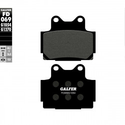 Τακάκια μοτοσυκλέτας Εμπρός / Πίσω Galfer SEMI METAL FD069G1054 Τακάκια μοτοσυκλέτας Εμπρός / Πίσω Galfer SEMI METAL FD069G1054