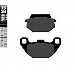 Τακάκια μοτοσυκλέτας Εμπρός / Πίσω Galfer SEMI METAL FD261G1054 Τακάκια μοτοσυκλέτας Εμπρός / Πίσω Galfer SEMI METAL FD261G1054