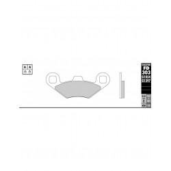 Τακάκια μοτοσυκλέτας Εμπρός / Πίσω Galfer SEMI METAL FD303G1054 Τακάκια μοτοσυκλέτας Εμπρός / Πίσω Galfer SEMI METAL FD303G1054