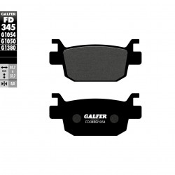 Πίσω τακάκια φρένων μοτοσυκλέτας Galfer SEMI METAL FD345G1054