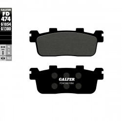 Πίσω τακάκια φρένων μοτοσυκλέτας Galfer SEMI METAL FD474G1054