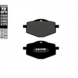 Τακάκια μοτοσυκλέτας Εμπρός / Πίσω Galfer SCOOTER FD079G1050