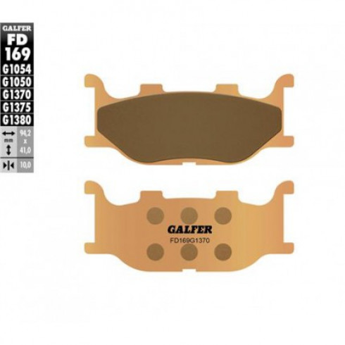 Τακάκια μοτοσυκλέτας Εμπρός Galfer SINTERED COMPOUND FD169G1370 Τακάκια μοτοσυκλέτας Εμπρός Galfer SINTERED COMPOUND FD169G1370