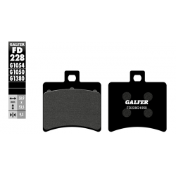 Πίσω τακάκια φρένων μοτοσυκλέτας Galfer SCOOTER FD228G1050