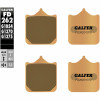 Τακάκια μοτοσυκλέτας Εμπρός / Πίσω Galfer SINTERED COMPOUND FD262G1370