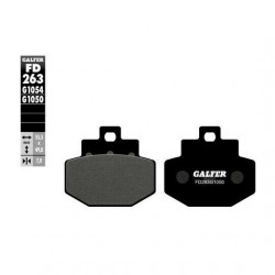 Πίσω τακάκια φρένων μοτοσυκλέτας Galfer SCOOTER FD263G1050 Πίσω τακάκια φρένων μοτοσυκλέτας Galfer SCOOTER FD263G1050