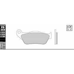 Τακάκια μοτοσυκλέτας Εμπρός Galfer SEMI METAL FD355G1054