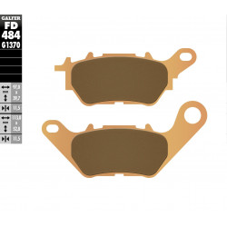 Πίσω τακάκια φρένων μοτοσυκλέτας Galfer SINTERED COMPOUND FD484G1370 Πίσω τακάκια φρένων μοτοσυκλέτας Galfer SINTERED COMPOUND FD484G1370