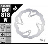 Δισκόπλακα μοτοσυκλέτας εμπρός Galfer WAVE FIXED 185x2,7mm DF818W