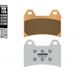 Τακάκια μοτοσυκλέτας Εμπρός Galfer SINTERED COMPOUND FD176G1375