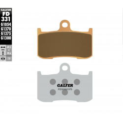 Τακάκια μοτοσυκλέτας Εμπρός Galfer SINTERED RACING COMPOUND FD331G1375R Τακάκια μοτοσυκλέτας Εμπρός Galfer SINTERED RACING COMPOUND FD331G1375R