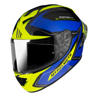 Κράνος μηχανής MT RAPIDE PRO MASTER A7 GLOSS BLUE