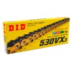 Αλυσίδα κίνησης μοτοσυκλέτας DID 530VX3 GOLD/BLK 108 συνδέσμων DID530VX3G&B108 thumb