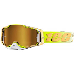Μάσκα μηχανής motocross 100% ARMEGA FEELGOOD - TRUE GOLD