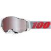 Μάσκα μηχανής motocross 100% ARMEGA HIPER X-RAY SILVER
