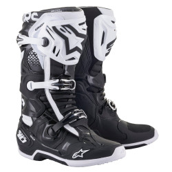 Μπότες μηχανής motocross ALPINESTARS TECH 10-BLACK/WHITE