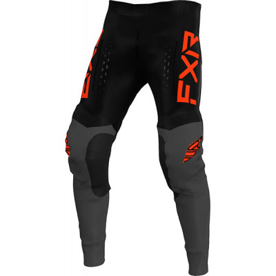 Παντελόνι μηχανής motocross FXR OFF-ROAD 22 BLACK/CHAR/NUKE RED