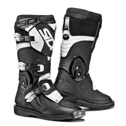 Παιδικές μπότες motocross SIDI FLAME BLACK-WHITE