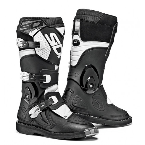 Παιδικές Μπότες μηχανής motocross SIDI FLAME BLACK-WHITE Παιδικές Μπότες μηχανής motocross SIDI FLAME BLACK-WHITE