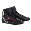 Μποτάκια μηχανής ALPINESTARS FASTER-3 RIDEKNIT BLACK/RED/SILVER