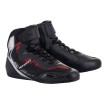 Μποτάκια μηχανής ALPINESTARS FASTER-3 RIDEKNIT BLACK/RED/SILVER thumb