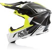 Κράνος motocross ACERBIS STEEL CARBON WHITE/YELLOW Κράνος motocross ACERBIS STEEL CARBON WHITE/YELLOW thumb