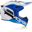 Κράνος motocross ACERBIS LINEAR WHITE/BLUE thumb