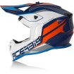 Κράνος motocross ACERBIS LINEAR BLUE/WHITE thumb