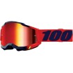 Μάσκα motocross 100% ACCURI2 KEARNY - MIRROR RED thumb