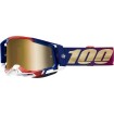 Μάσκα μηχανής motocross 100% RACECRAFT2 UNITED - TRUE GOLD thumb