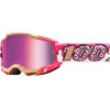 Μάσκα motocross 100% ACCURI2 DONUT - MIRROR PINK