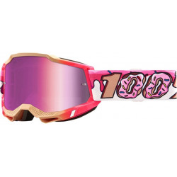Μάσκα motocross 100% ACCURI2 DONUT - MIRROR PINK Μάσκα motocross 100% ACCURI2 DONUT - MIRROR PINK