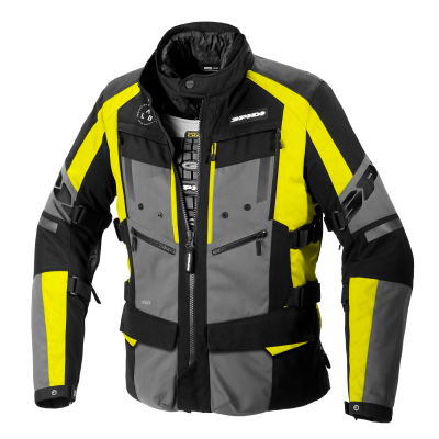 Μπουφάν μηχανής SPIDI 4 SEASON EVO Yellow Fluo