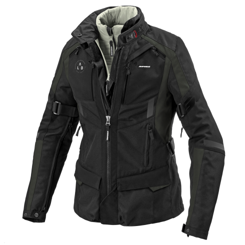 Γυναικείο μπουφάν μηχανής SPIDI 4 SEASON EVO Dark/Green/Black