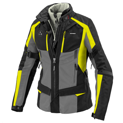 Γυναικείο μπουφάν μηχανής SPIDI 4 SEASON EVO Yelllow fluo