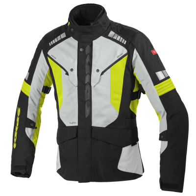 Μπουφάν μηχανής SPIDI Outlander H2Out Yellow fluo