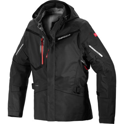 Μπουφάν μηχανής SPIDI MISSION-T SHIELD BLACK