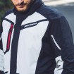 Μπουφάν μηχανής SPIDI Mission-T H2Out Black/Ice thumb