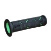 Χειρολαβές μοτοσυκλέτας PROGRIP 717 Double Density ΜΑΥΡΟ/ΠΡΑΣΙΝΟ thumb