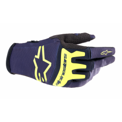 Γάντια μηχανής ALPINESTARS TECHSTAR 2023 ΜΠΛΕ/ΚΙΤΡΙΝΟ