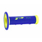 Χειρολαβές μοτοσυκλέτας PROGRIP Double Density 791 FLO ΚΙΤΡΙΝΟ/ΜΠΛΕ thumb