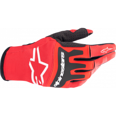 Γάντια μηχανής ALPINESTARS TECHSTAR 2023 ΚΟΚΚΙΝΟ/ΜΑΥΡΟ