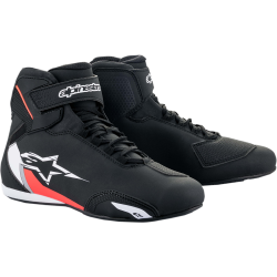 Μπότες μηχανής ALPINESTARS Sektor ΜΑΥΡΟ/ΑΣΠΡΟ/ΚΟΚΚΙΝΟ