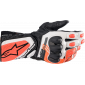 Δερμάτινα γάντια μηχανής ALPINESTARS SP-8 V3 BLACK/WHITE/RED FLUO thumb