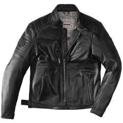 Δερμάτινο μπουφάν μηχανής SPIDI CLUBBER Extreme black