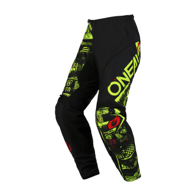Παντελόνι μηχανής O'NEAL ELEMENT ATTACK V.23 BLACK/NEON YELLOW