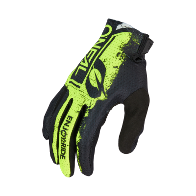 Γάντια μηχανής O'NEAL MATRIX SHOCKER V.23 BLACK/NEON YELLOW