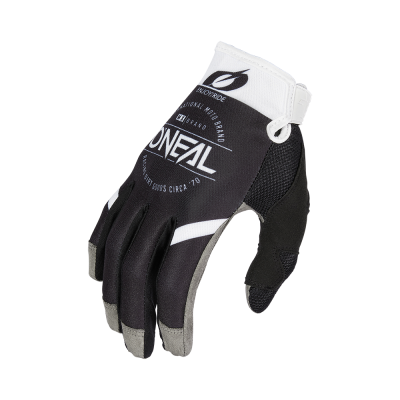 Γάντια μηχανής O'NEAL MAYHEM BRAND V.23 ΜΑΥΡΟ/ΑΣΠΡΟ