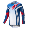 Μπλούζα motocross ALPINESTARS Race Semi ΜΠΛΕ/ΠΟΡΤΟΚΑΛΙ